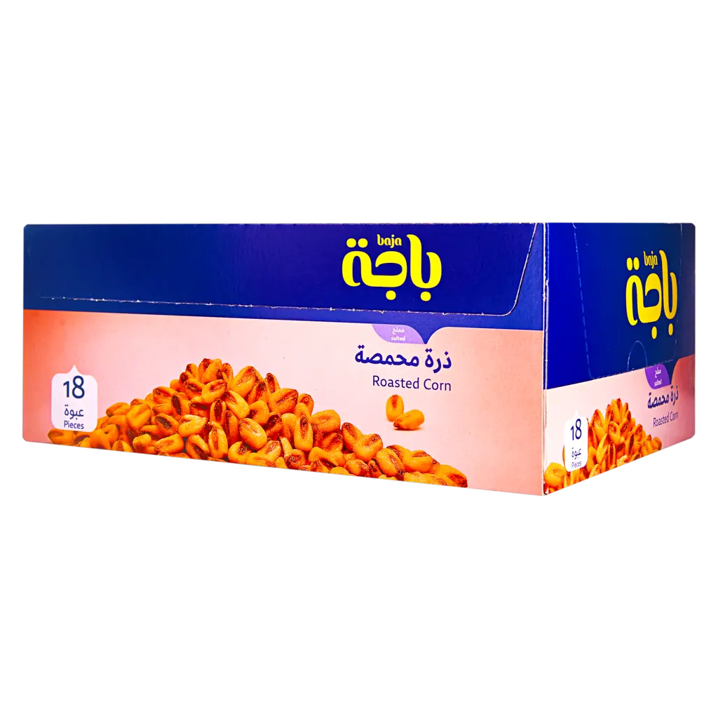باجة ذرة محمصة مملحة علبة 18 * 20جم  - view 1