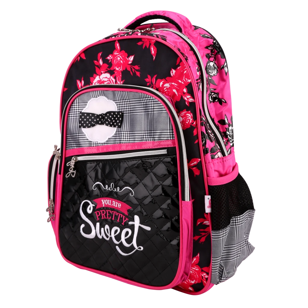 Jory Pretty Sweet School Bag With Pencil Case and Lunch bag  13 inch