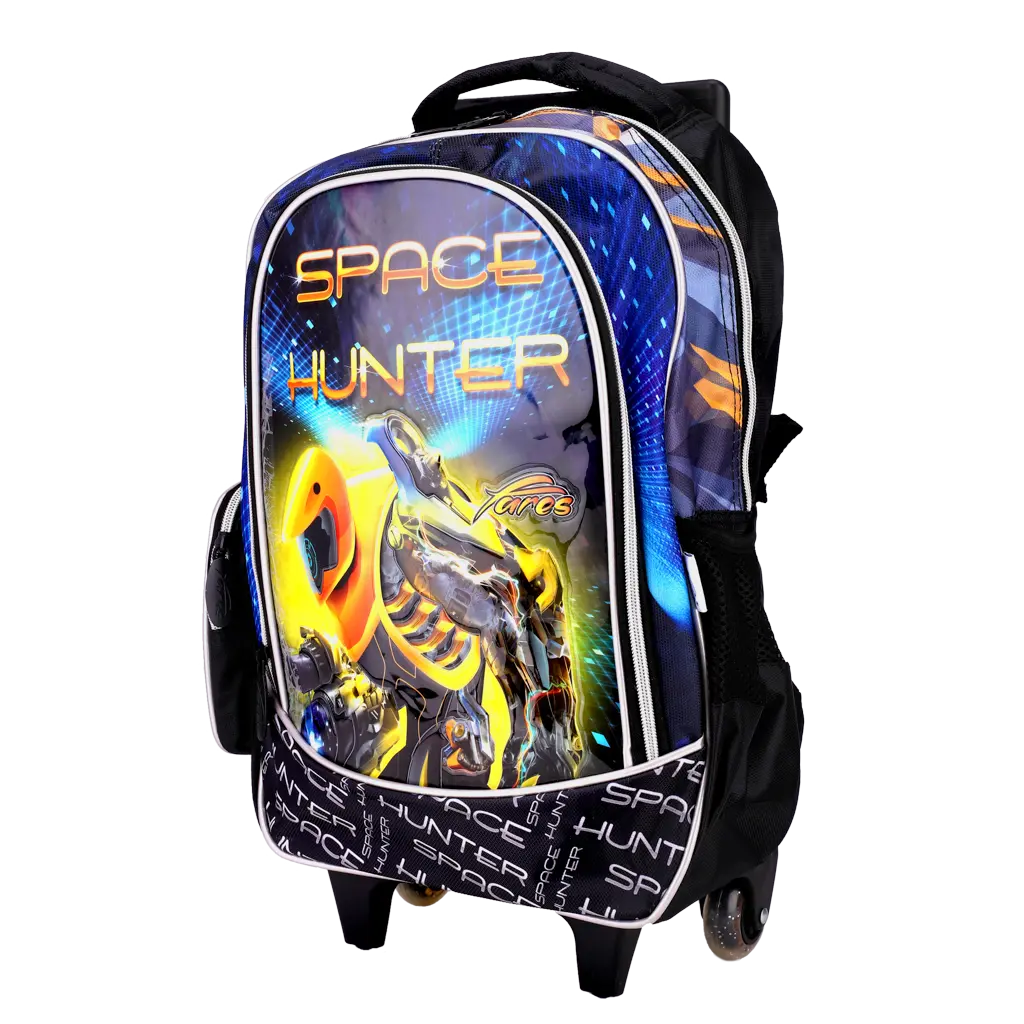 Fares Super Hunter School Trolly Bag With Pencil Case and Lunch bag  16 inch - view 1