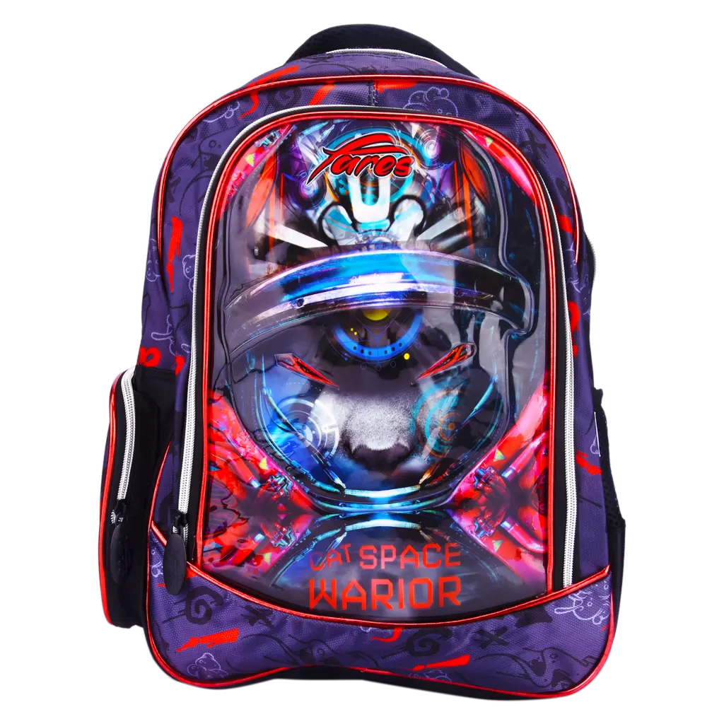 Fares Space Warrior School Bag With Pencil Case and Lunch bag  13 inch - view 1