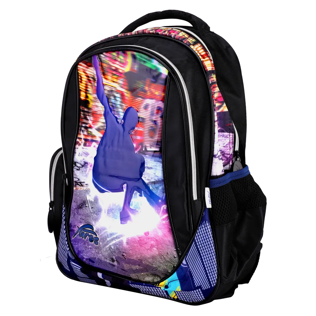 Fares Skating School Bag With Pencil Case and Lunch bag  13 inch - view 1