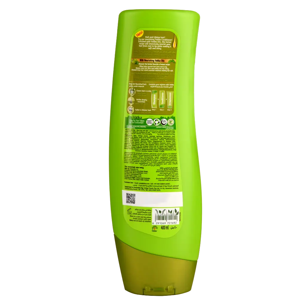 Vatika Conditioner Nourish & Protect 400 ml - view 2