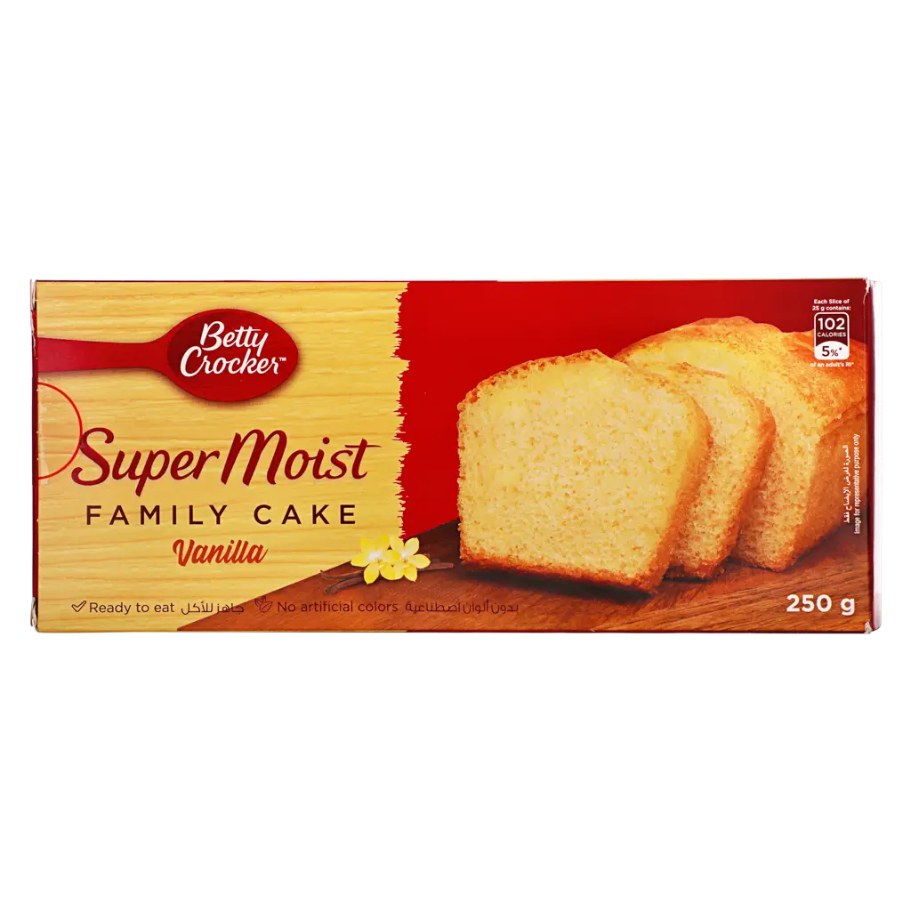Betty Crocker Family Cake Vanilla 250 gm - view 2