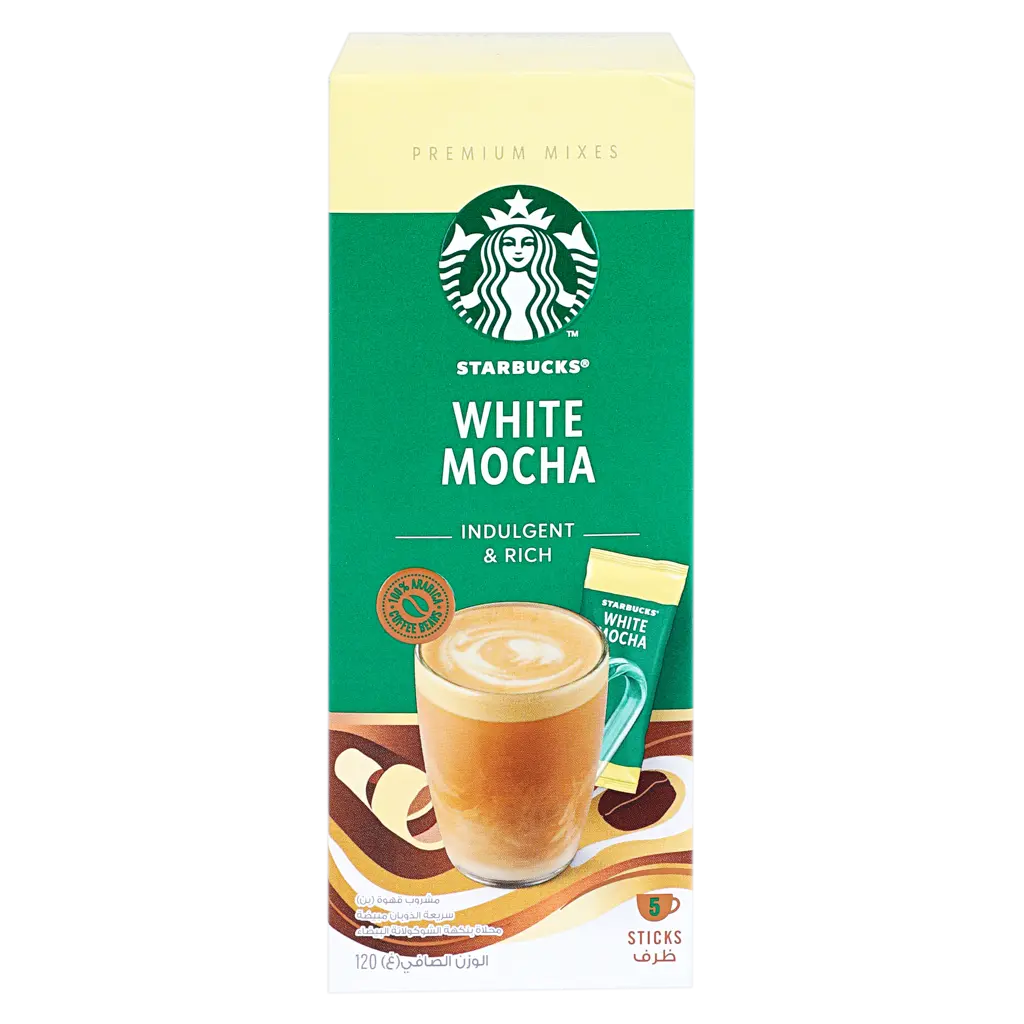 Starbucks White Mocha Mix 5 x 24gr  - view 1
