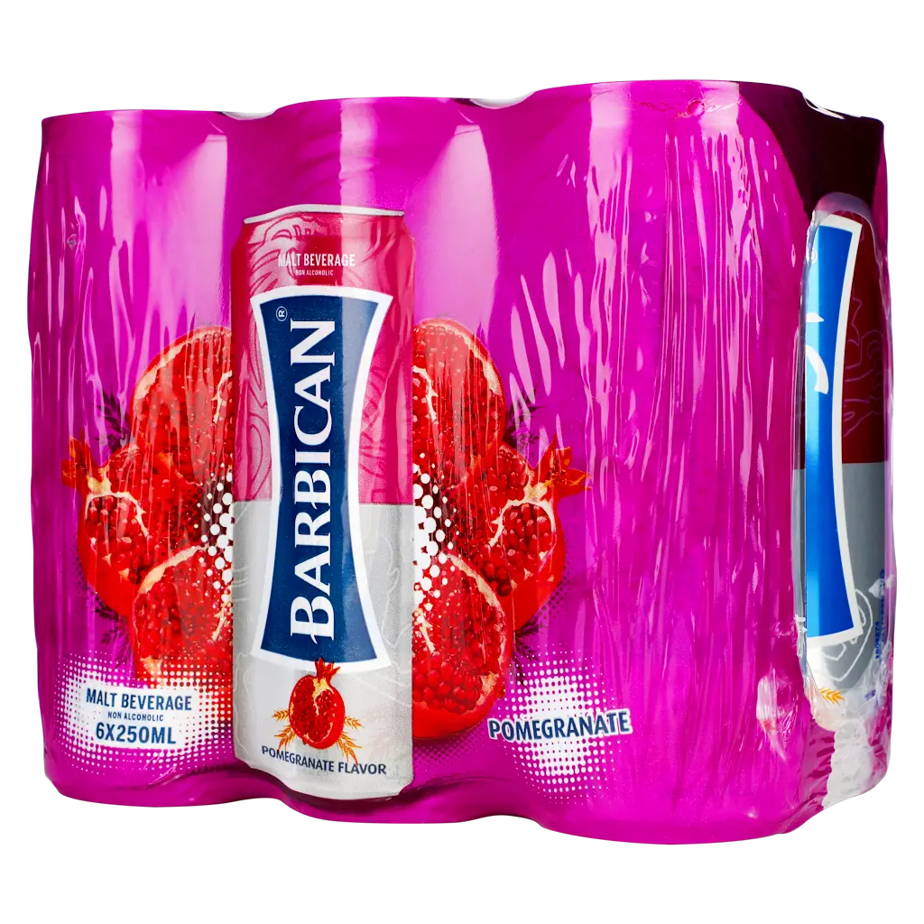 Barbican Pomegmanate Drink 6 Pcs 250 ml - view 2