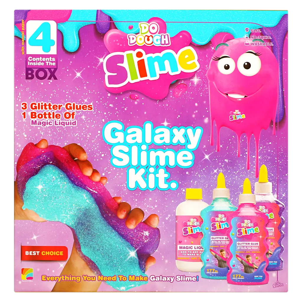 Toys Do Dough Slime Color + Clear+ Metalic Glue Kit 4 Pcs - view 2