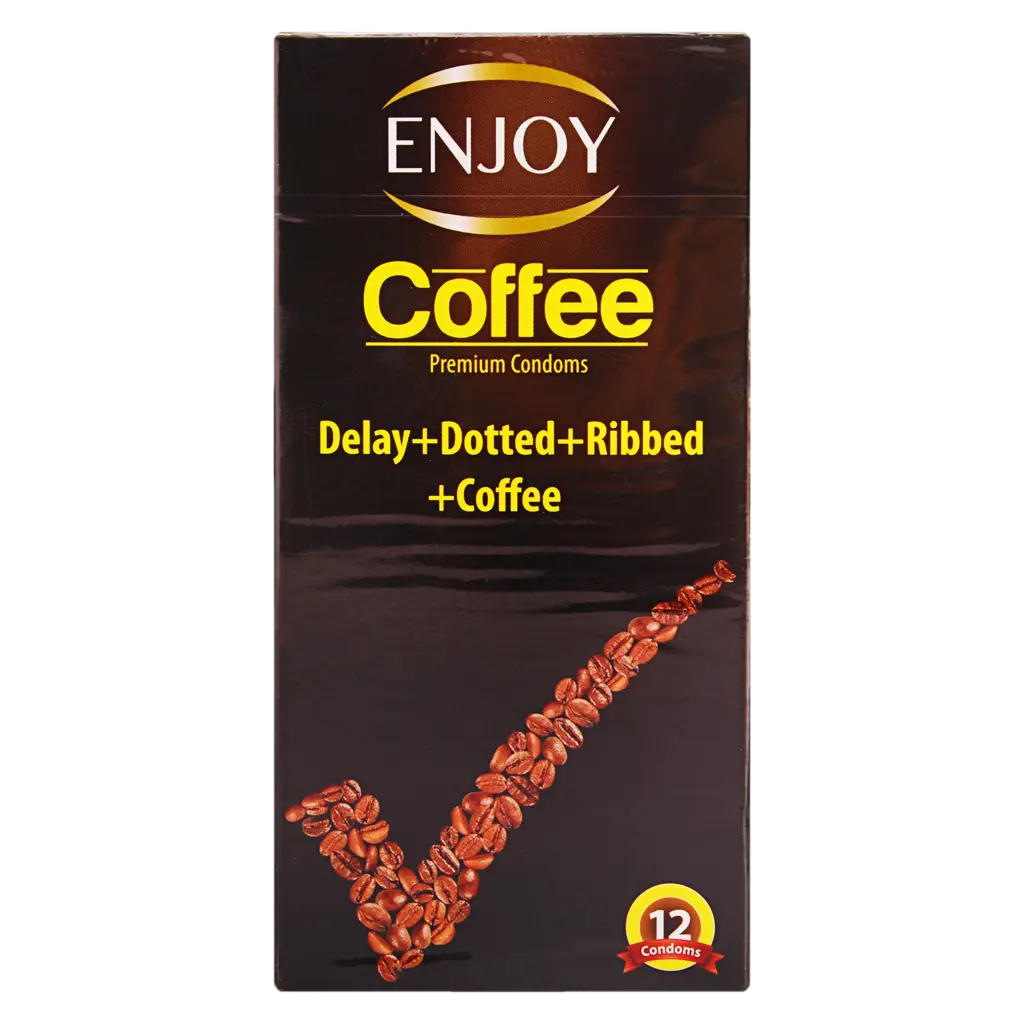 Enjoy delay Coffe Premium Condoms 12 Pcs - view 2