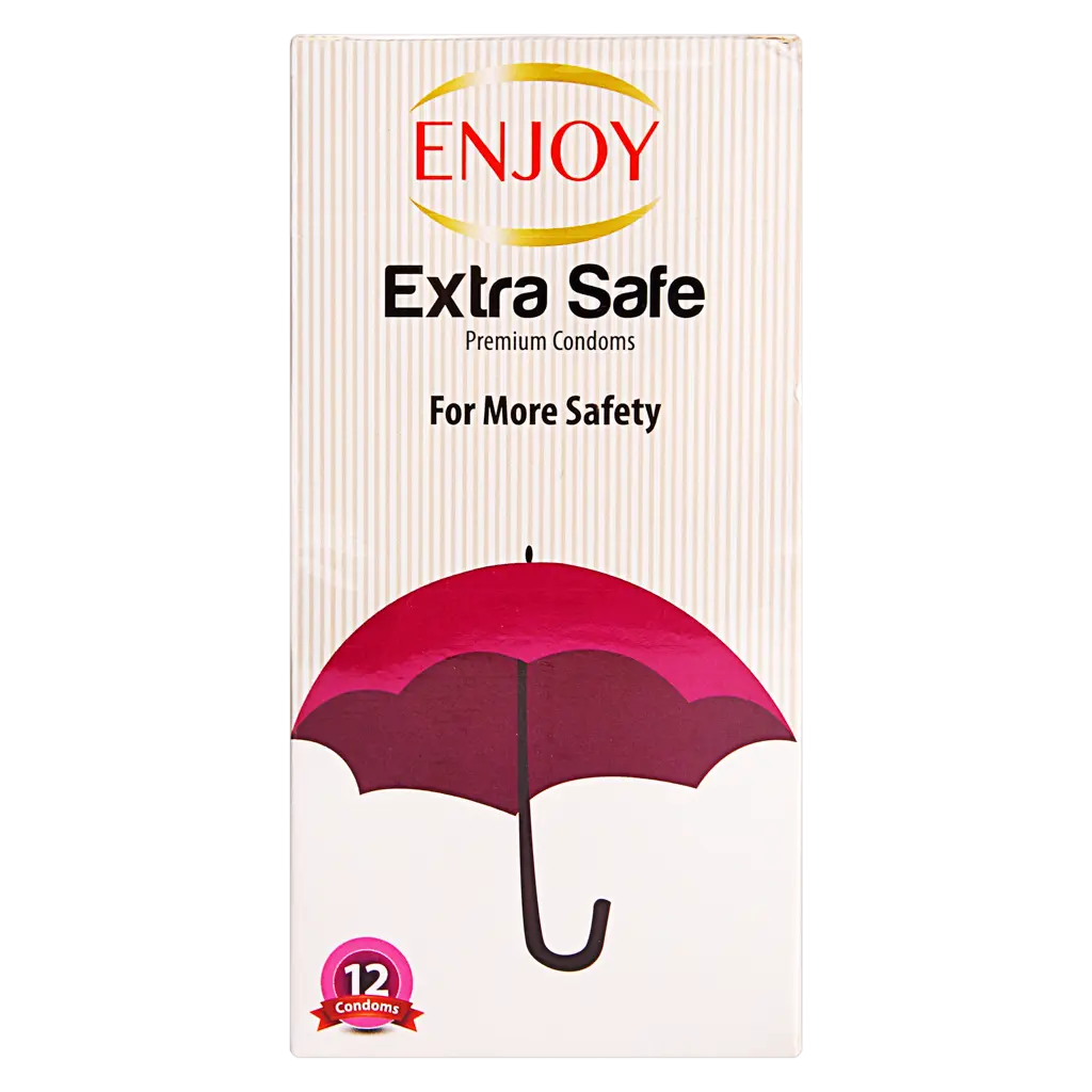 Enjoy Extra Safe Premium Condoms 12 Pcs - view 2