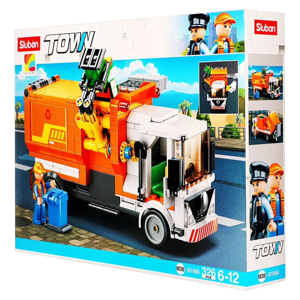 Sluban Town Garbage Truck 326 Pcs - view 1
