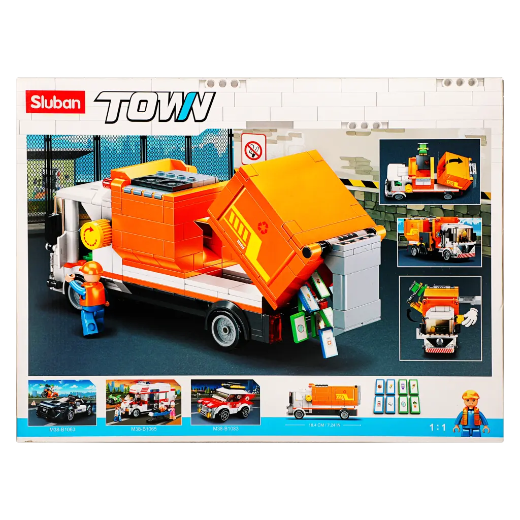 Sluban Town Garbage Truck 326 Pcs - view 3