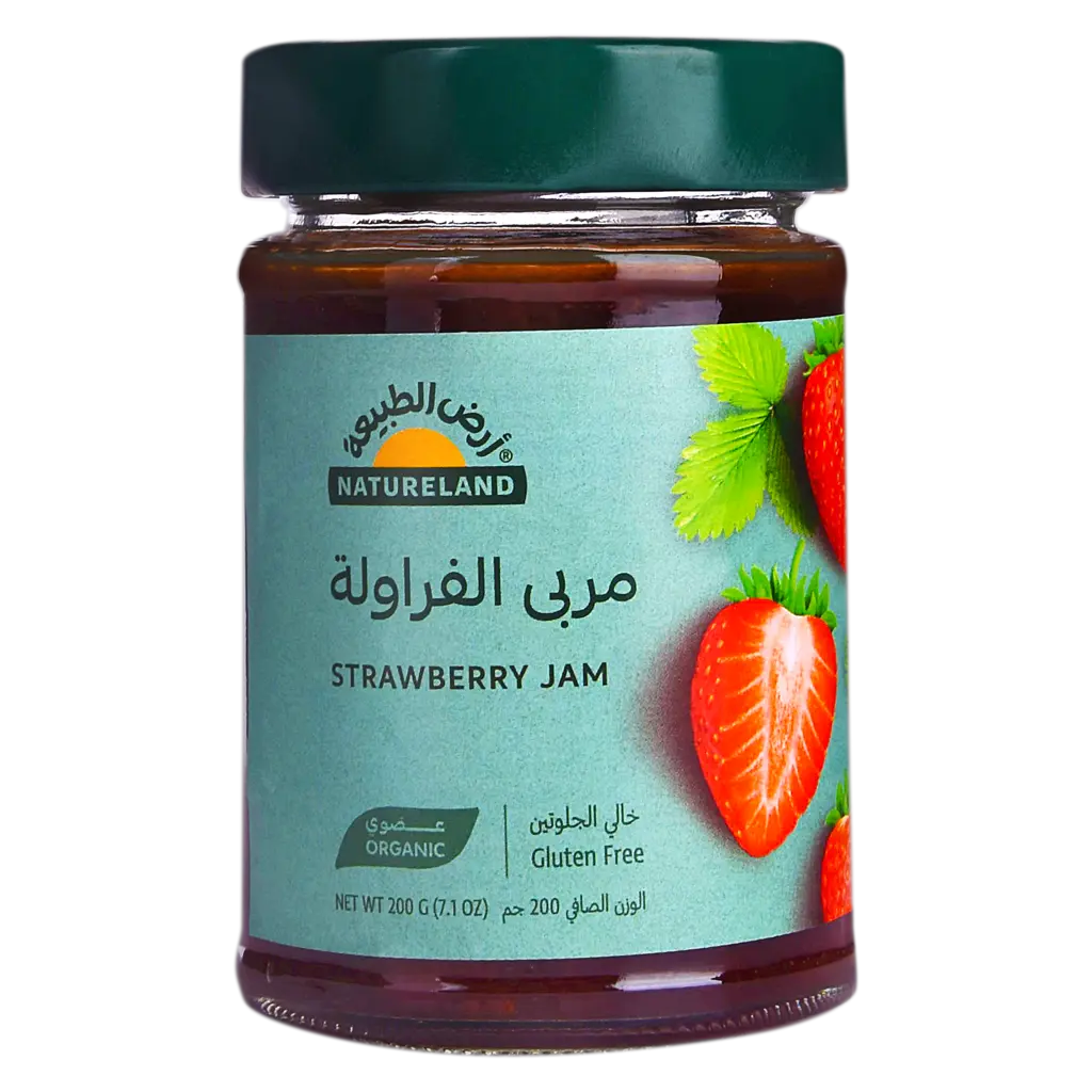 Natureland Jam Strawberry 200 gm - view 1
