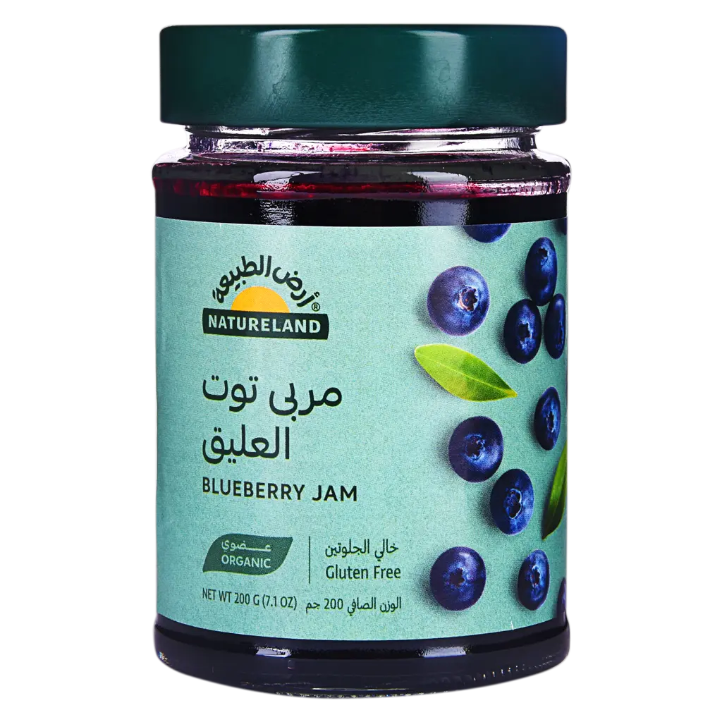 Natureland Jam Blueberry 200 gm - view 1
