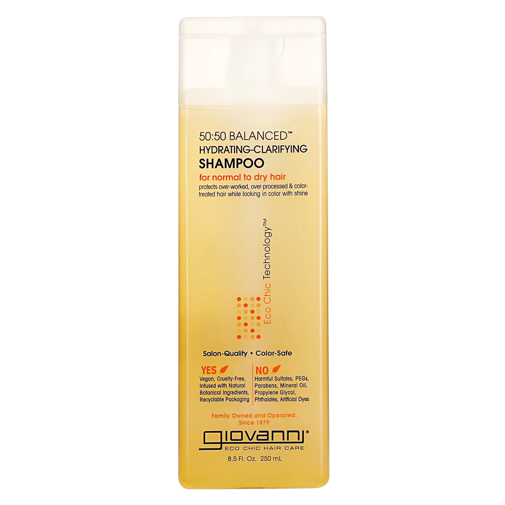 Giovanni 50:50 Balanced Hydrating Clarifying Shampoo 250 ml