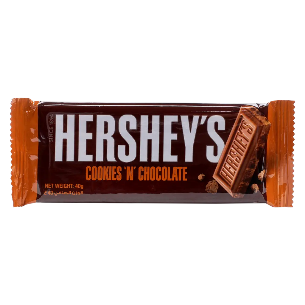 Hershey's Cookies And Chocolate Bars 40G - view 1