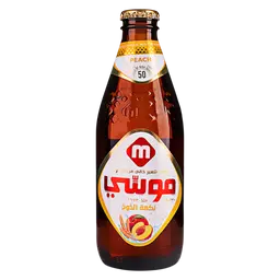 Moussy Malt Drink Peach Flavour 330 ml
