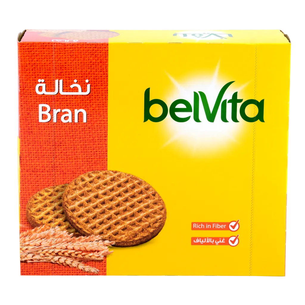 Belvita Bran Biscuit Box 8 Pcs 56 gm - view 1