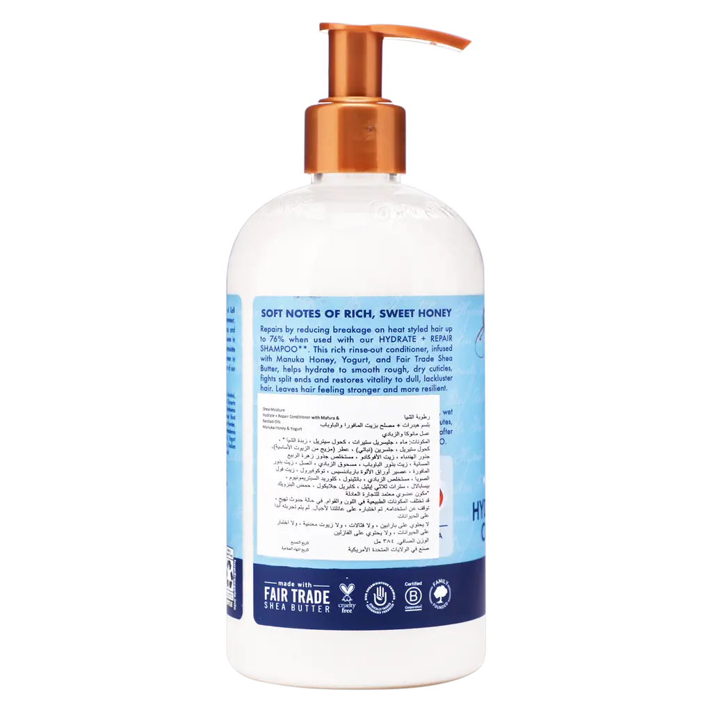 Shea Moisture Manuka Honey and Yoghurt Hydrate & Repair Conditioner 384 ml - view 2