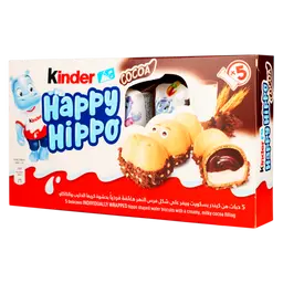 Kinder Happy Hippo Cacao 5 Pcs 103.5 gm
