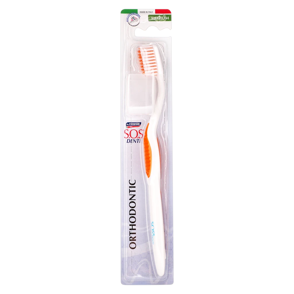 S.O.S Denti Toothbrush Orthodontic Medium