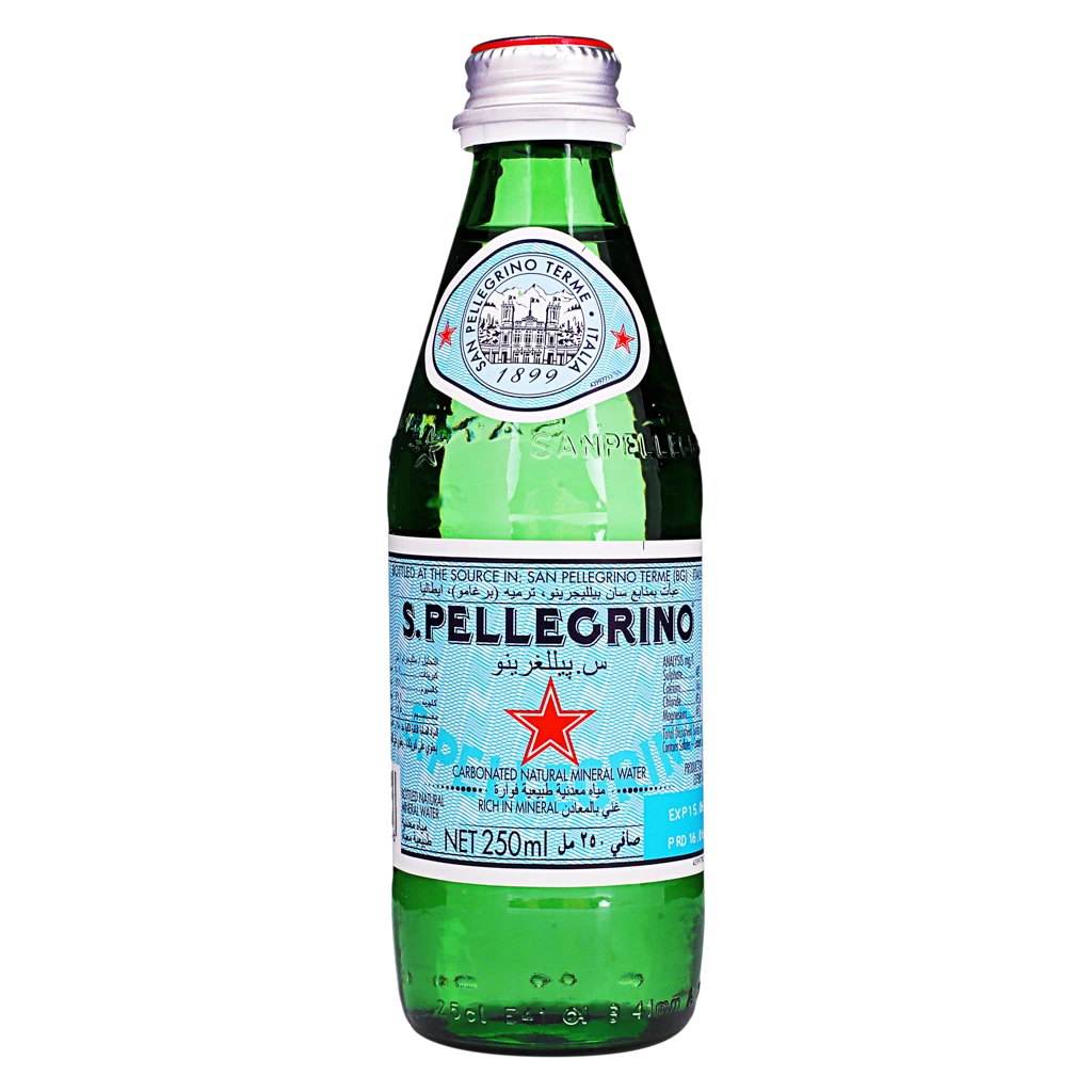 S.Pellegmino Sparkling Natural Mineral Water 250 ml