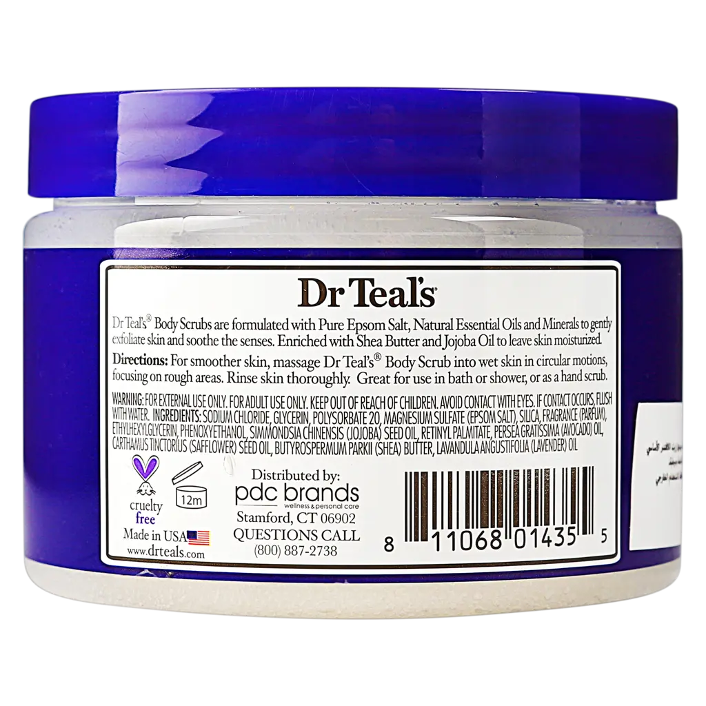 Dr Teal'S Body Scrub Laveder 454 gm - view 2