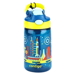 Contigo Autoseal Water Bottle  Kids Blue 420 ml