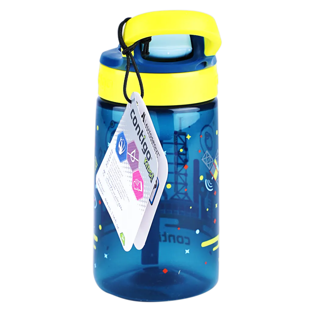 Contigo Autoseal Water Bottle  Kids Blue 420 ml - view 2