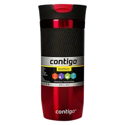 Contigo Snapseal Stainless Steal Cup Burgundy 470 ml 