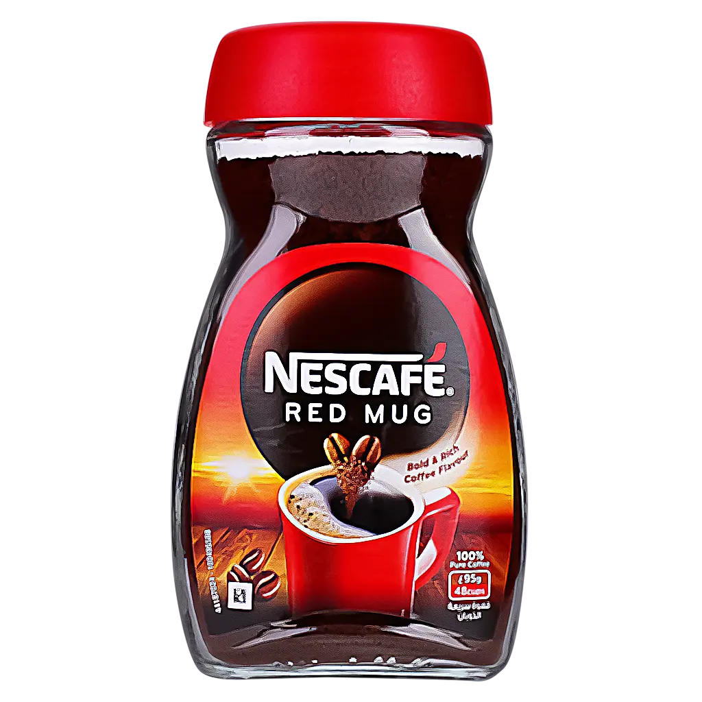 Buy Nescafe Red Mug Soluble Coffee 95 gm | Ninja Saudi Arabia