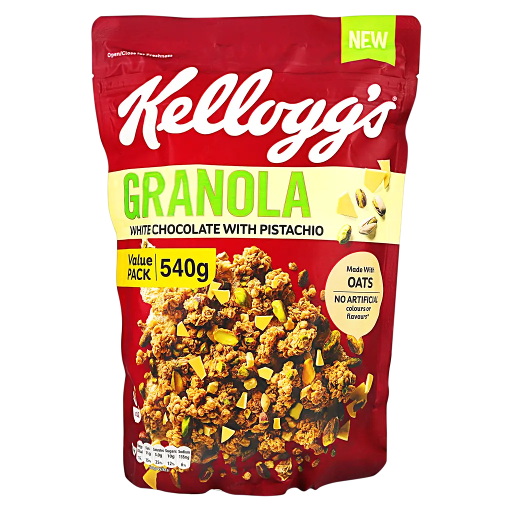 Kellogg's Granola White Chocolate With Pistachio 540 Gm - view 2