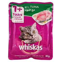 Whiskas purrfectly fish fashion tuna entree