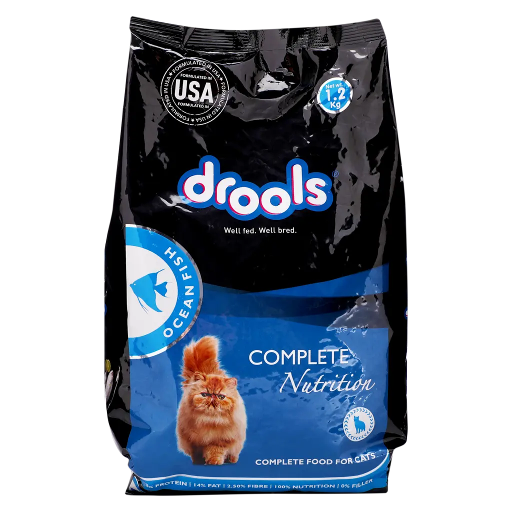 Drools Dry Food for Cats Ocean Fish 1.2 kg - view 1