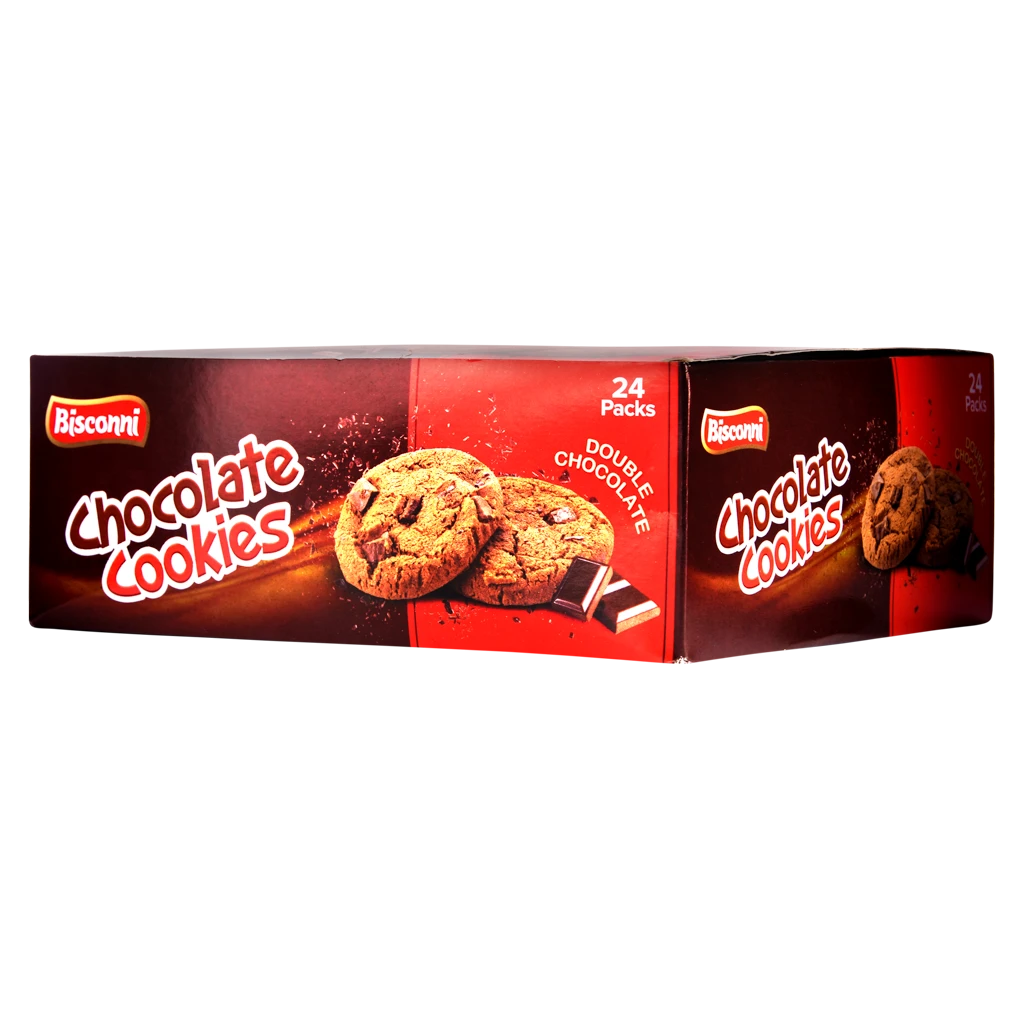 Bisconni Double Chocolate Cookies  24 gm