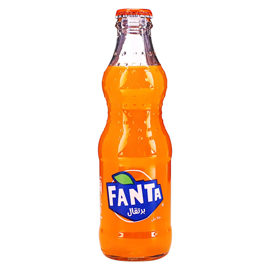 Fanta Soft Drink Orange Glass 250 Ml - view 1