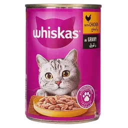 Whiskas Cat Food Minced Chicken +1 Years 400 gm