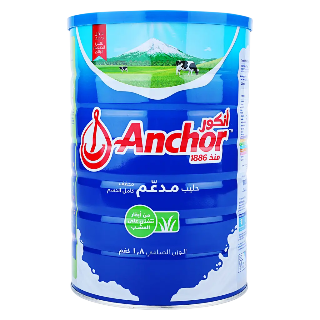 Anchor Fortified Tin Milk Powder Full Cream 1.8 kg - view 1