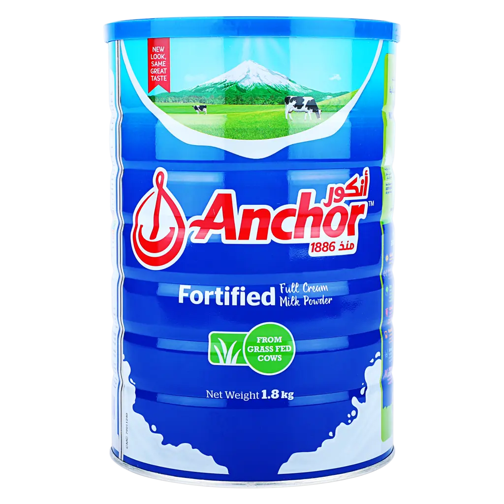 Anchor Fortified Tin Milk Powder Full Cream 1.8 kg - view 5