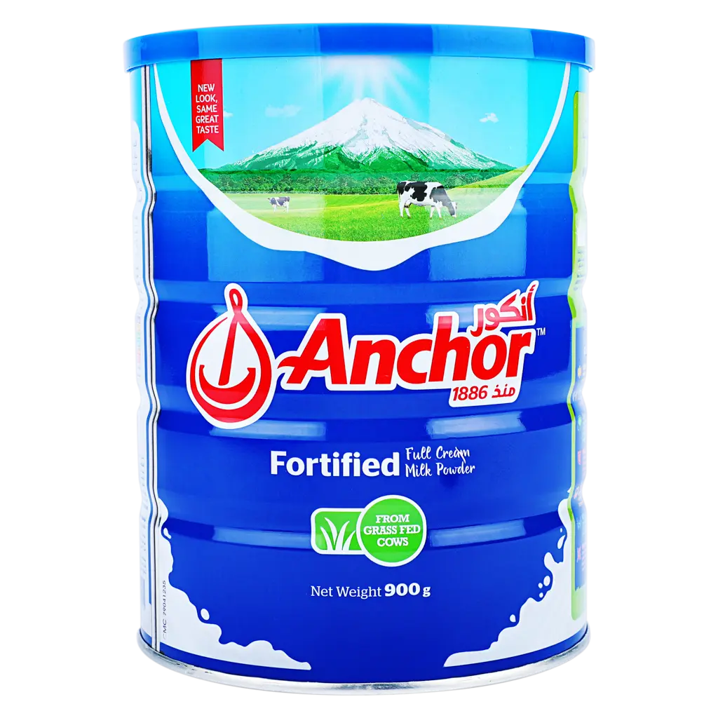 Anchor Fortified Tin Milk Powder Full Cream 900 gm - view 3