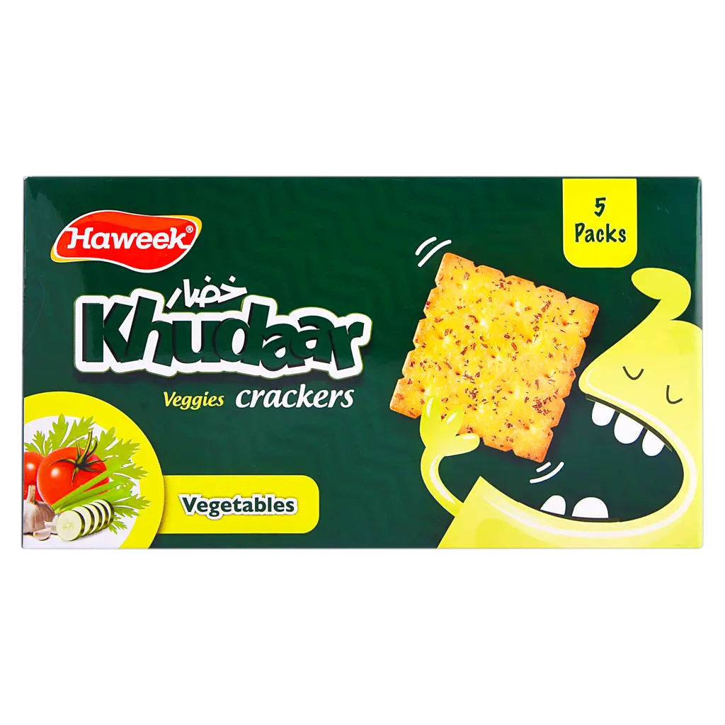 Haweek Crackers With Vegetable 110 gm - view 2