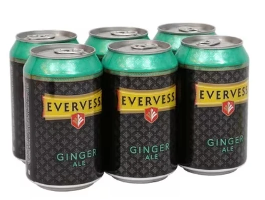 Evervess Ginger Ale 6X330ML