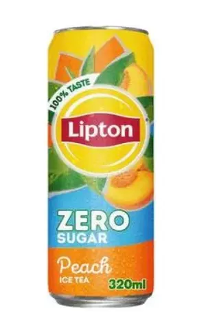 Lipton Ice Tea Zero Sugar Peach Flavour 320 Ml - view 1