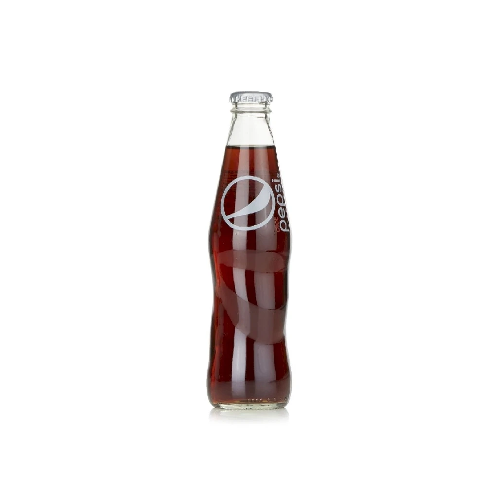 Pepsi Diet Soft Drink Glass Bottle 250 Ml