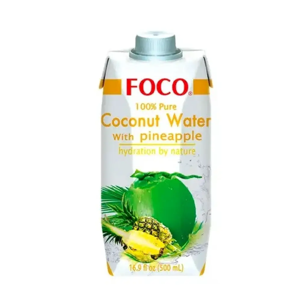 Foco Coconut Water With Pineapple 500 Ml - view 1