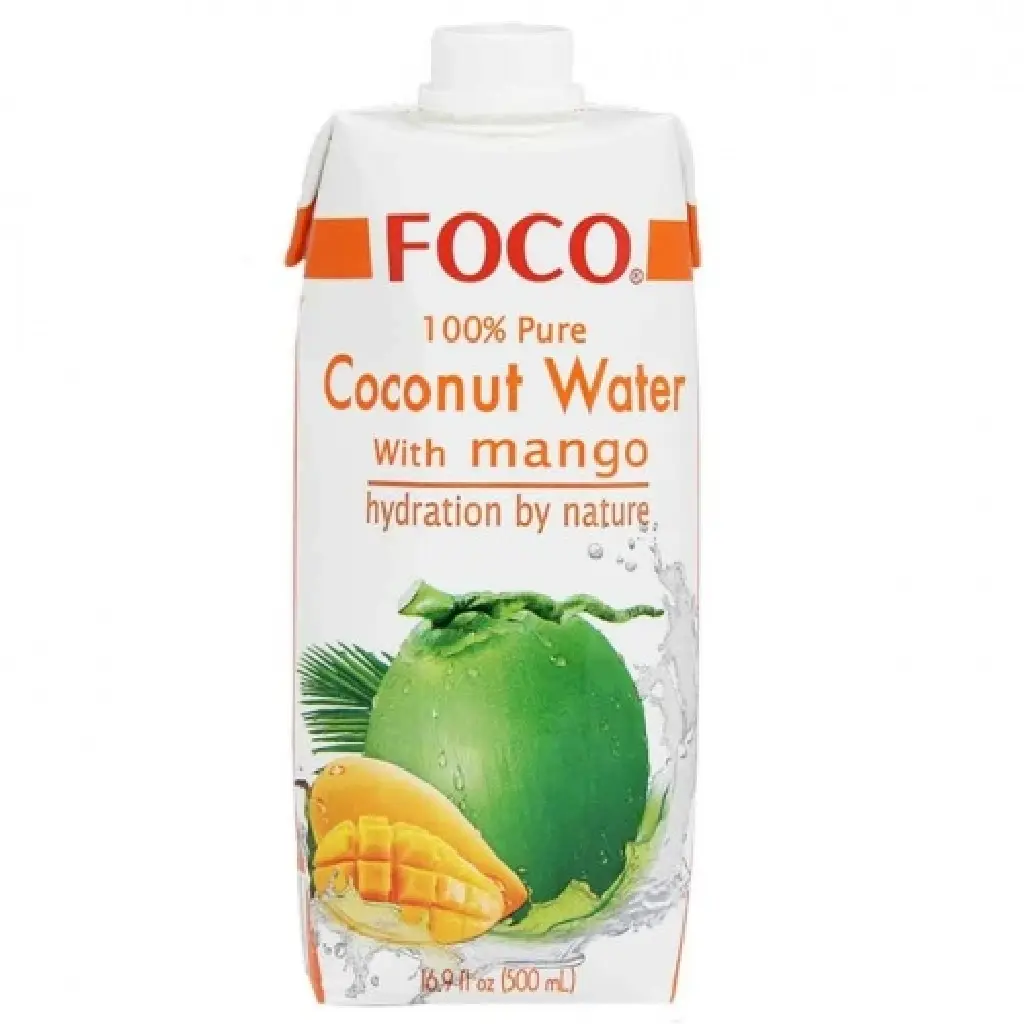 Foco Coconut Water With Mango 330 Ml - view 1
