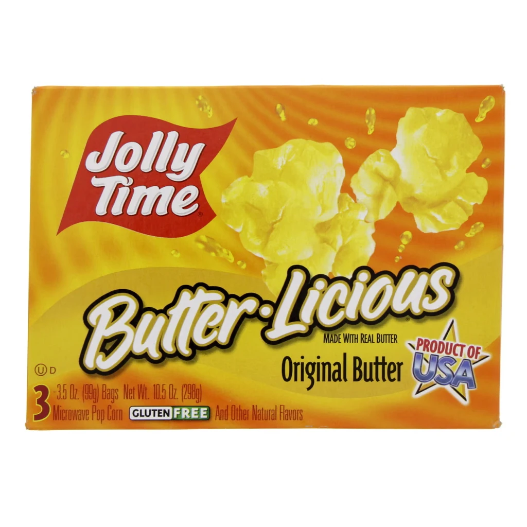 Jolly Time Butterlicious Microwave Pop Corn 3X99G