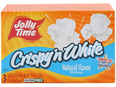 Jolly Time Crispy & White Popcorn 298G