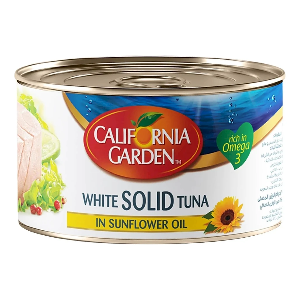 California Garden White Solid Tuna In Sunflower Oil 100G