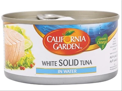 California Garden White Meat Tuna In Water And Salt 185G