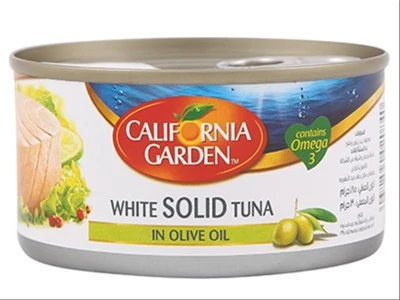 California Garden White Meat Tuna In Olive Oil 185G