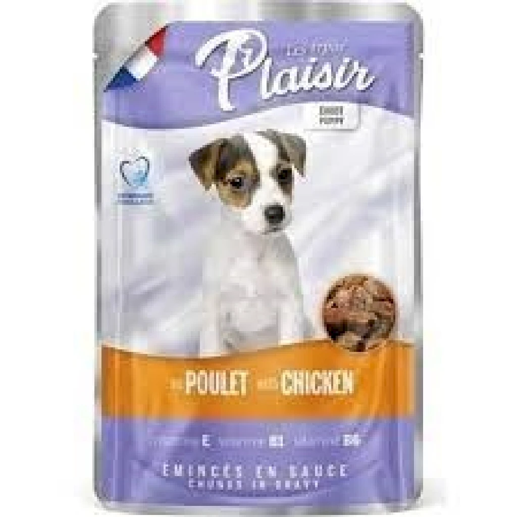 Plaisir Food For Puppy Chunks In Gravy With Chicken 100G